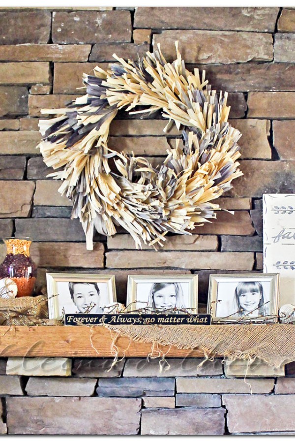 Rustic Fall Mantle